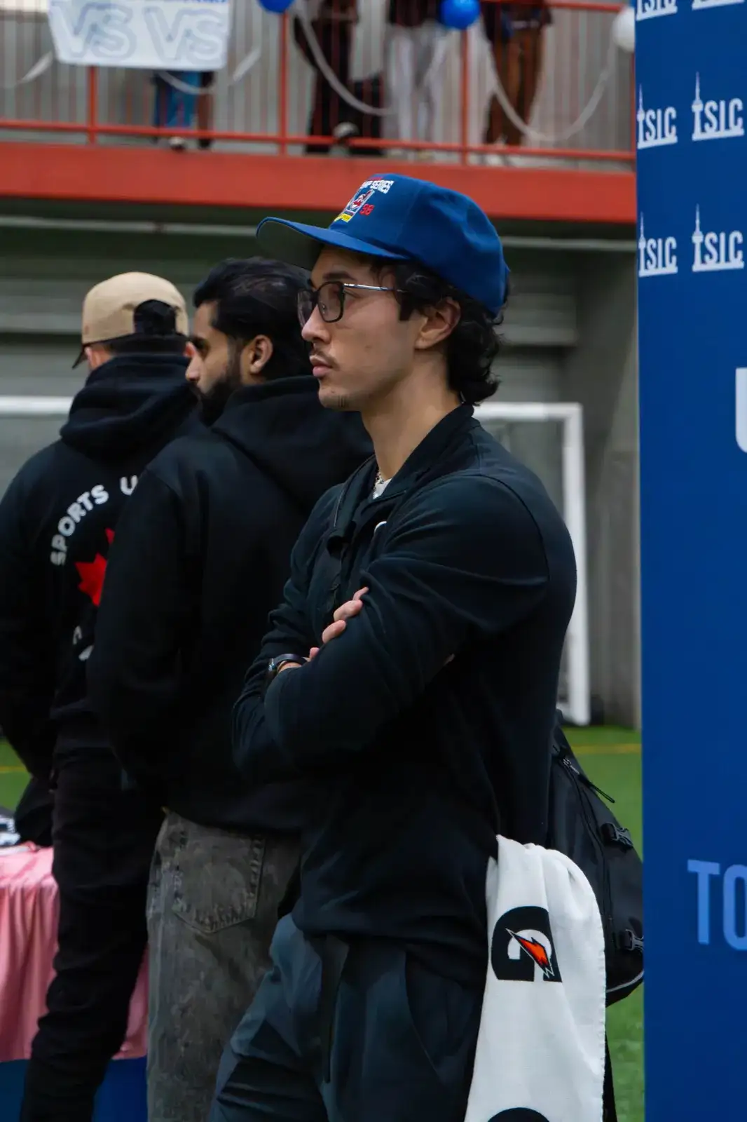 Our on-site physio student at the tournament